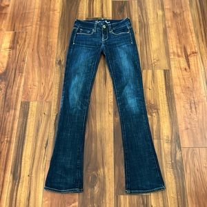American Eagle Outfitters Skinny Kick Boot Cut Jeans